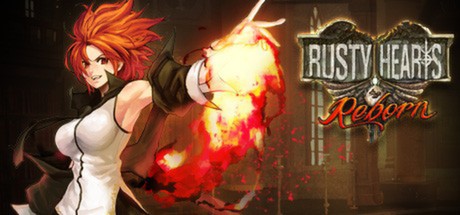 Steam header art for Rusty Hearts