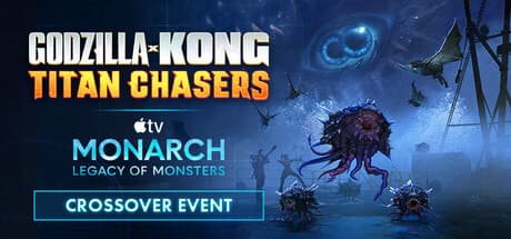 Steam header art for Godzilla x Kong: Titan Chasers