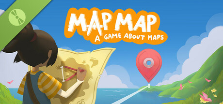 Steam header art for Map Map - A Game About Maps Demo