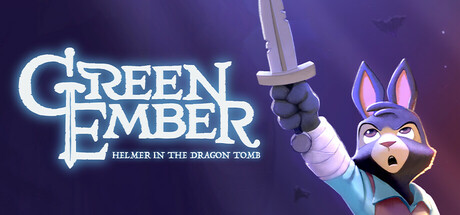 Steam header art for Green Ember: Helmer in the Dragon Tomb