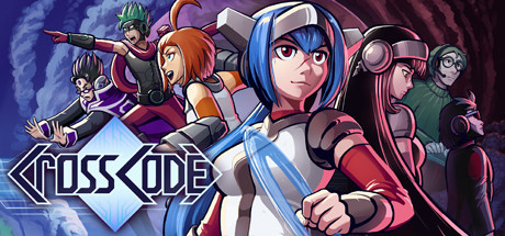 Steam header art for CrossCode