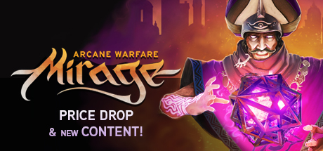 Steam header art for Mirage: Arcane Warfare