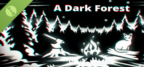 Steam header art for A Dark Forest: Incremental Horror Demo