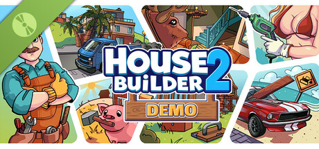 Steam header art for House Builder 2 Demo