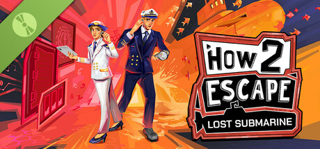 Steam header art for How 2 Escape: Lost Submarine Companion App + Demo