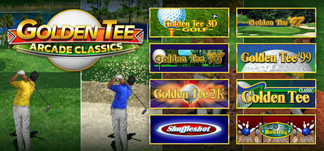 Steam header art for Golden Tee Arcade Classics