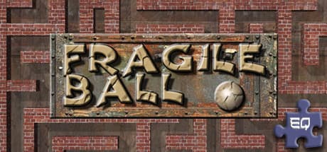 Steam header art for Marble Mayhem: Fragile Ball