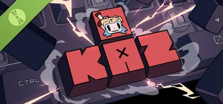 Steam header art for Kaz Demo