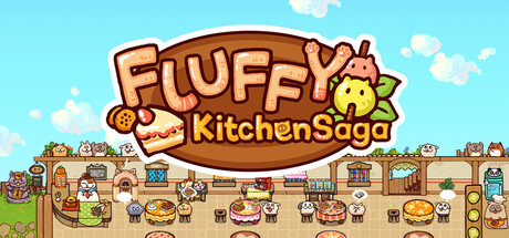 Steam header art for Fluffy Kitchen Saga