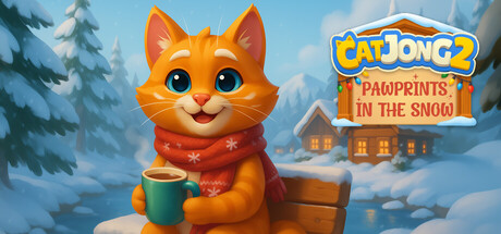 Steam header art for Catjong 2: Pawprints in the Snow