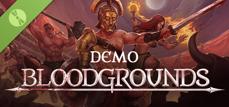 Steam header art for Bloodgrounds Demo