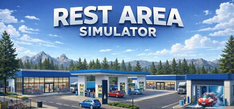 Steam header art for Rest Area Simulator