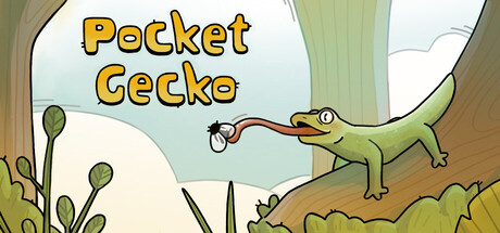 Steam header art for Pocket Gecko