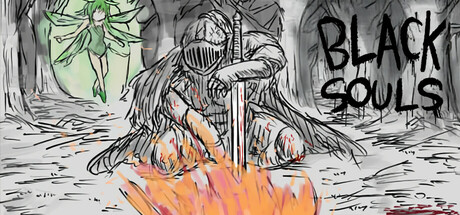 Steam header art for BLACK SOULS