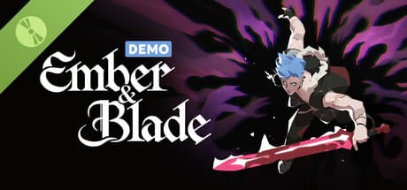 Steam header art for Ember and Blade Demo