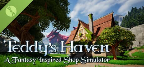 Steam header art for Teddy's Haven Demo