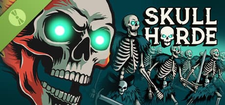 Steam header art for Skull Horde Demo