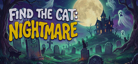 Steam header art for Find The Cat: Nightmare