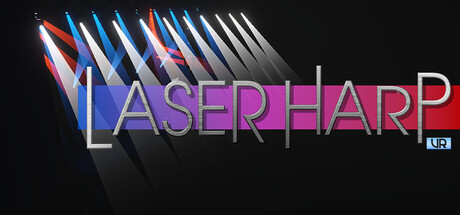Steam header art for Laser Harp VR