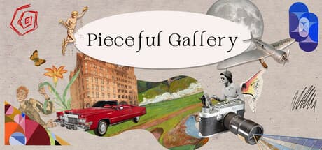 Steam header art for Pieceful Gallery