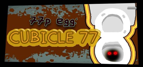 Steam header art for 77p egg: Cubicle 77