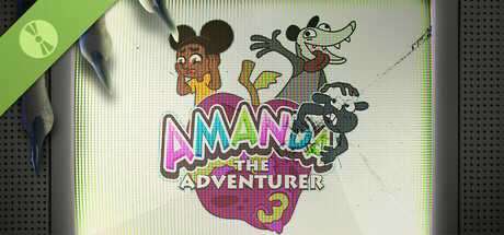 Steam header art for Amanda the Adventurer 3 Demo