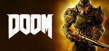 Steam header art for DOOM