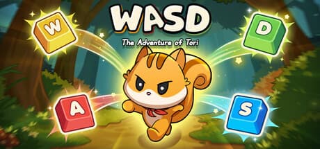 Steam header art for WASD : The Adventure of Tori