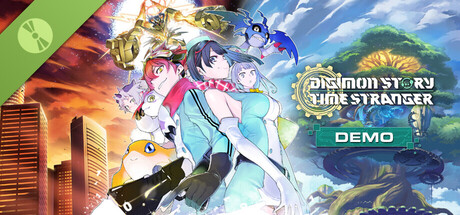 Steam header art for Digimon Story Time Stranger Demo
