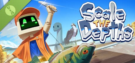 Steam header art for Scale the Depths Demo
