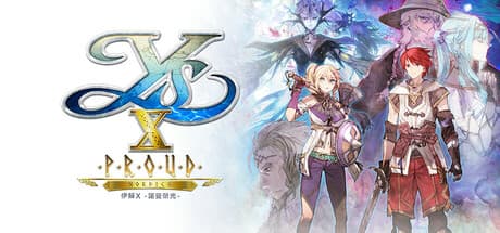 Steam header art for Ys X: Proud Nordics