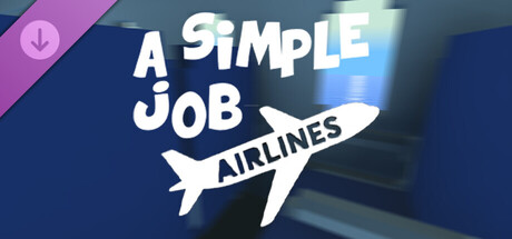 Steam header art for A simple job - airlines