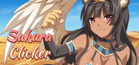 Steam header art for Sakura Clicker