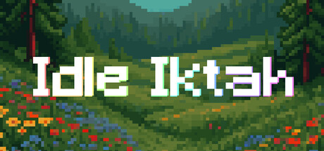 Steam header art for Idle Iktah Playtest