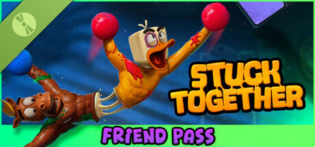 Steam header art for Stuck Together Demo