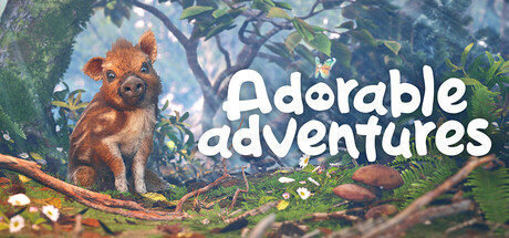 Steam header art for Adorable Adventures