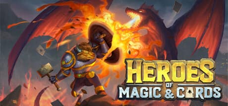 Steam header art for Heroes of Magic & Cards
