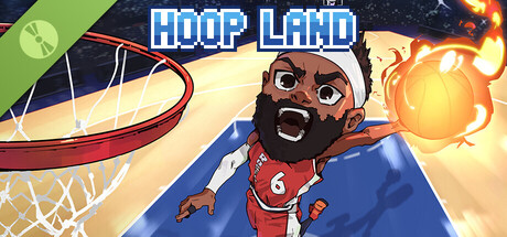 Steam header art for Hoop Land Demo