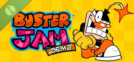Steam header art for Buster Jam Demo