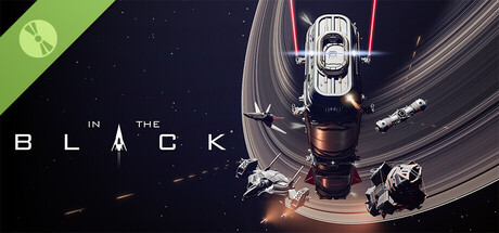 Steam header art for In The Black Demo