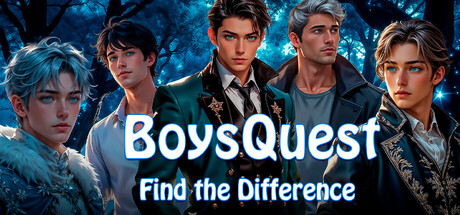 Steam header art for BoysQuest Find the Difference