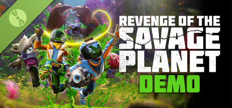 Steam header art for Revenge of the Savage Planet Demo