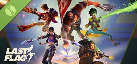 Steam header art for Last Flag Demo