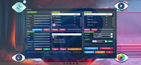 Steam header art for FilterMob – Screen Filter for Gaming, Work & Eye Strain