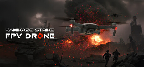 Steam header art for Kamikaze Strike: FPV Drone