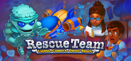 Steam header art for Rescue Team: Lights. Camera. Outer Space