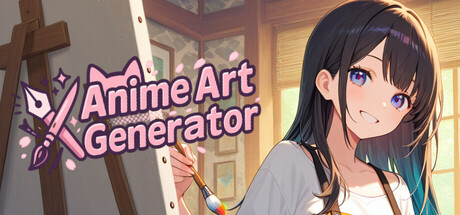 Steam header art for Anime Art Generator - Unlimited AI