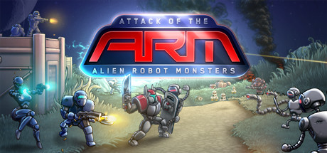 Steam header art for Alien Robot Monsters