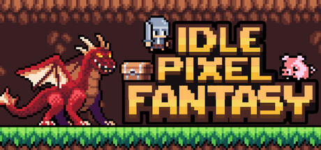 Steam header art for Idle Pixel Fantasy