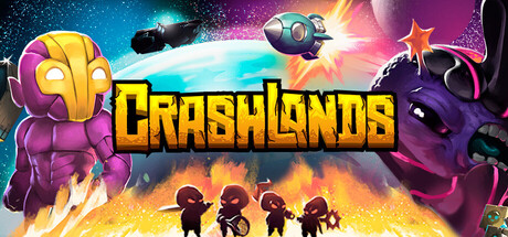 Steam header art for Crashlands